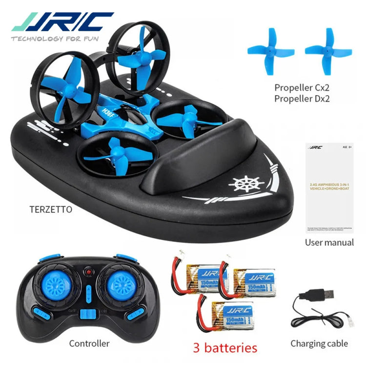 RC Drone, Car & Boat Toy for Kids